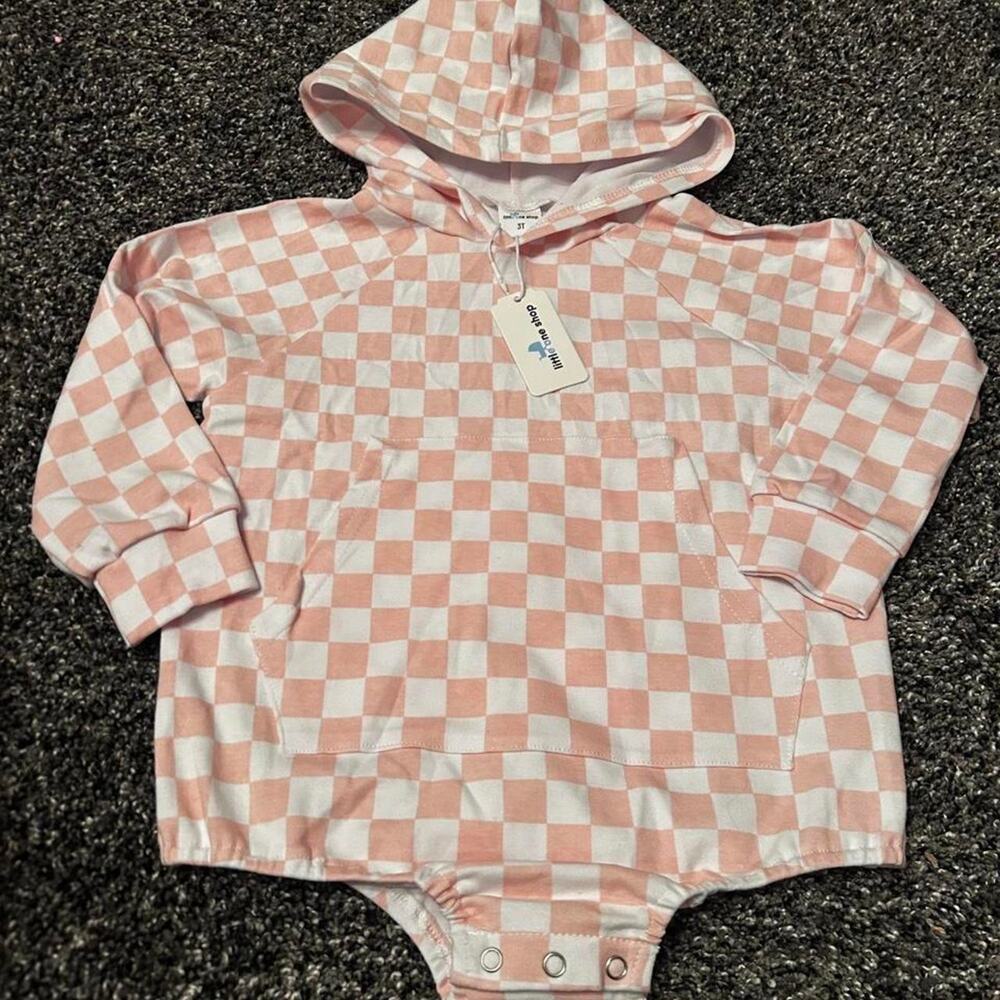Nwt little one shop hooded romper